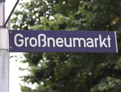 grossneumarkt schild