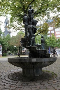 Der Jubiläumsbrunnen am Großneumarkt, Foto: Eleonora Cucina